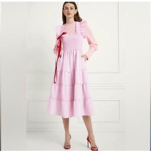 Hill House Ellie Nap Dress Crepe - Ballerina Pink